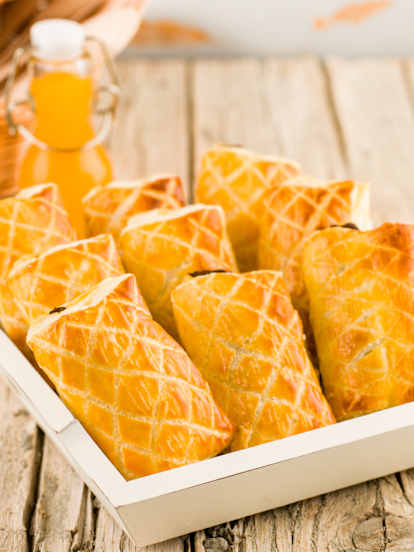 Folhados de carne