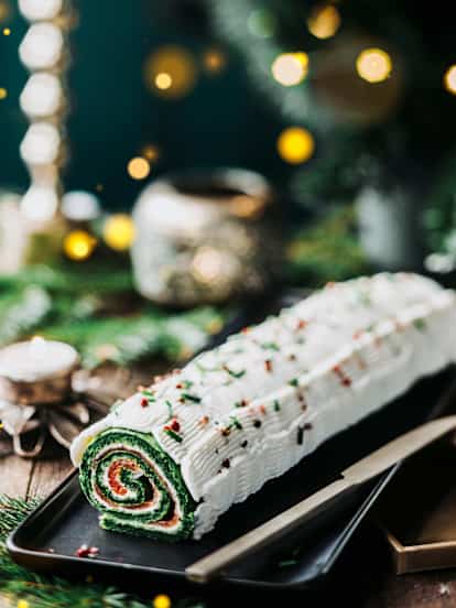 Bûche salée au saumon