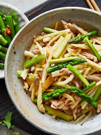 雙筍炒肉絲