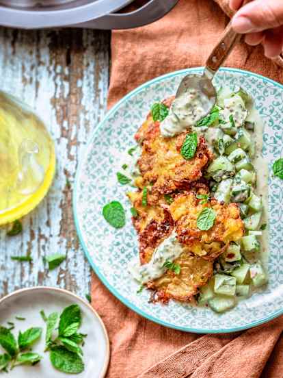 Salade de crispy potatoes