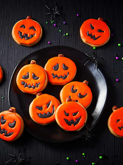 Biscuits au sucre aux épices de citrouille