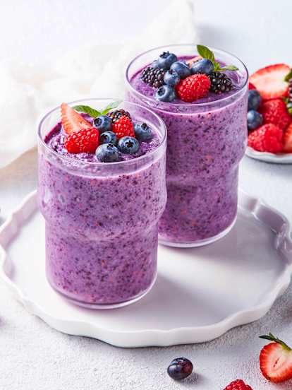 Mood Lifting Berry Smoothie