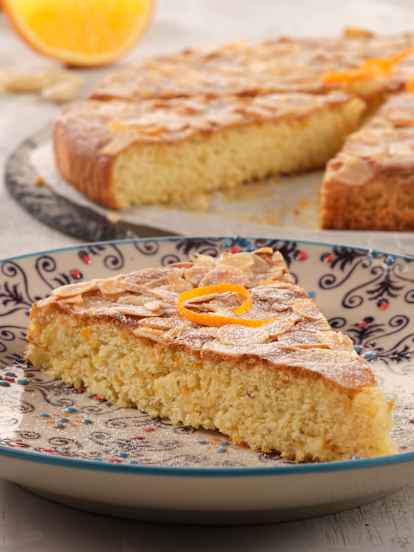 Mallorquinischer Mandelkuchen