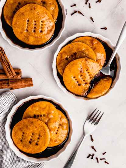 Sopaipillas pasadas con chancaca