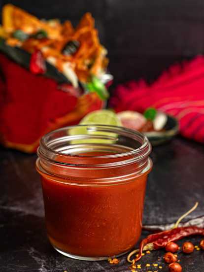 Salsa picante para botanas