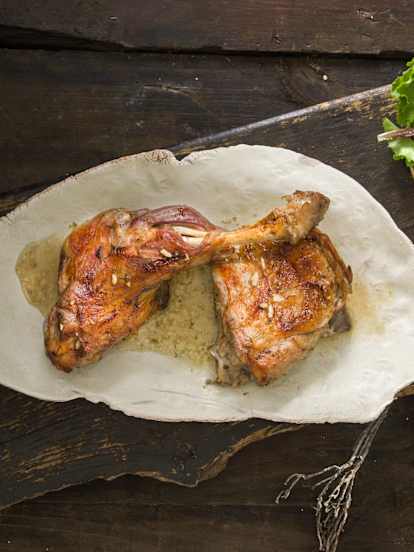 Paletillas de cordero asadas