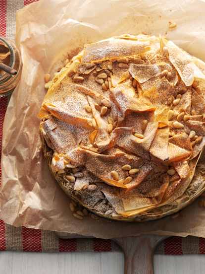 Duck, Apricot and Pine Nut Pastilla