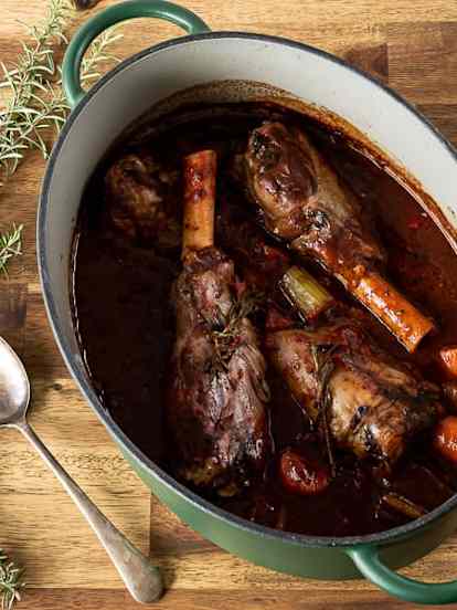 Braised Lamb Shanks