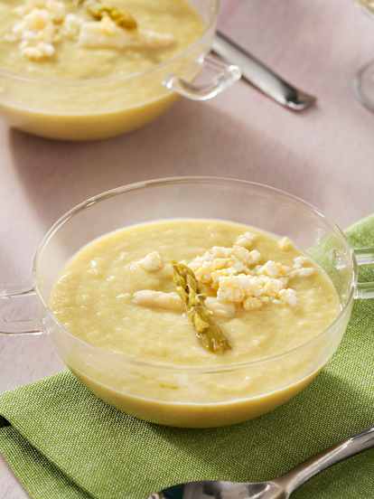Salmorejo de espárragos
