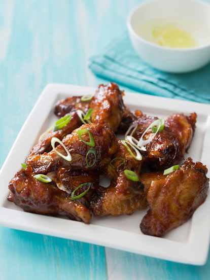 BBQ chicken winglets