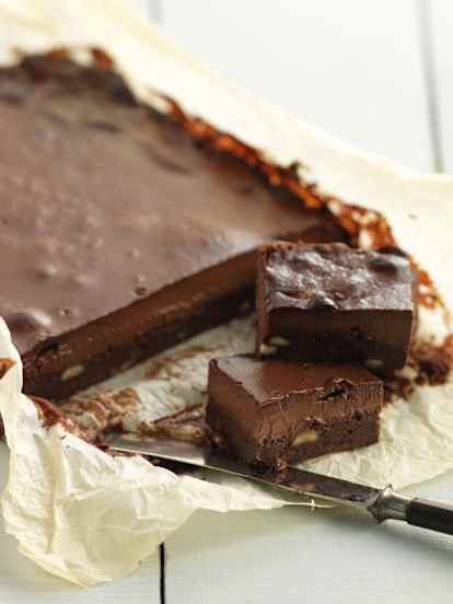 Bolo de chocolate cozido duas vezes