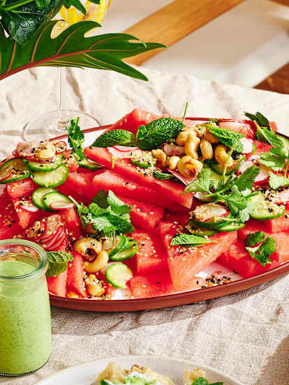 Thai Wassermelonen Salat