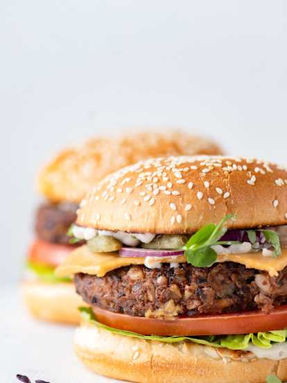 Cheeseburgers vegan