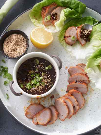 Solomillo de cerdo al estilo coreano (Al vacío)