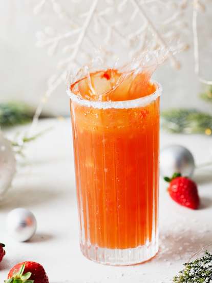 Paloma de fresa y manzanilla