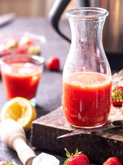 Jus de fraises