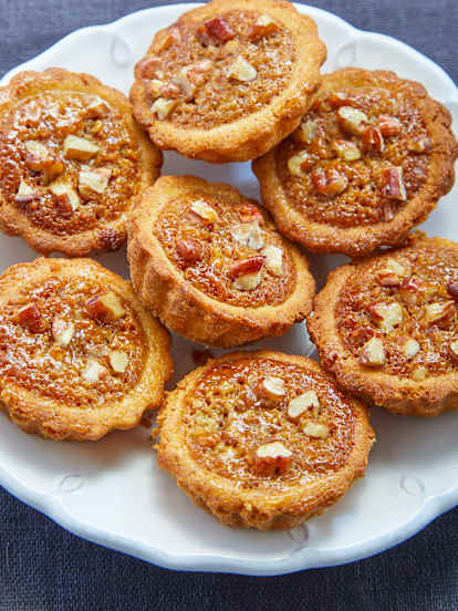 Taartjes met Pecannoten