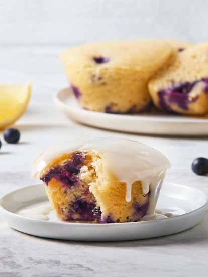 Glazed Lemon Muffins