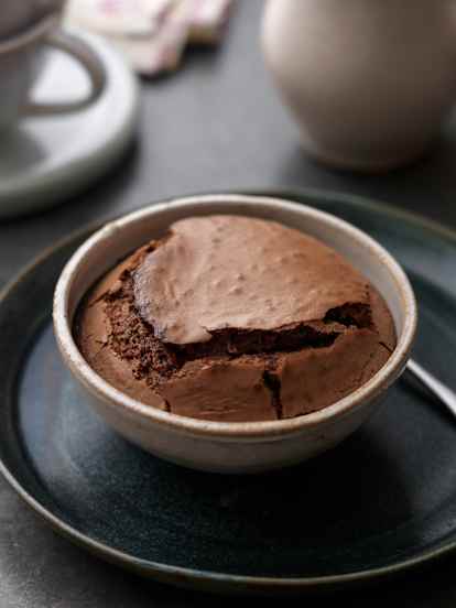 Schokoladenküchlein mit flüssigem Kern