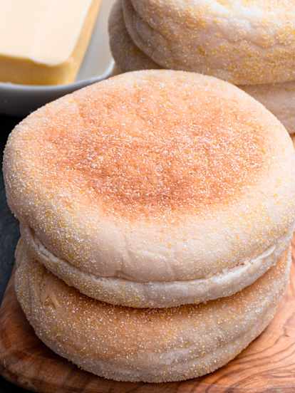 Sourdough Starter Discard English Muffins