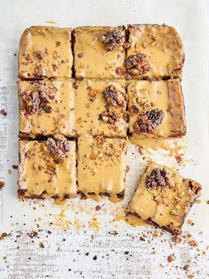 Brownies com doce de leite