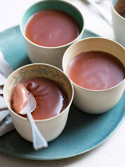 Crèmes au chocolat light