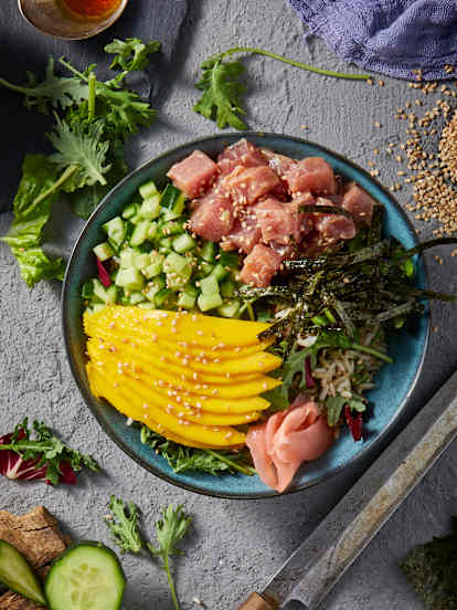 Tuna Avocado Bowl