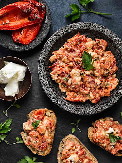 Pomazánka z pečených paprik