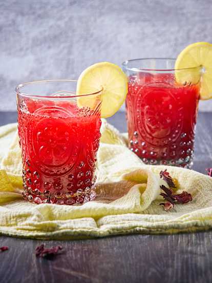 Infusión fría de piña y jamaica TM6