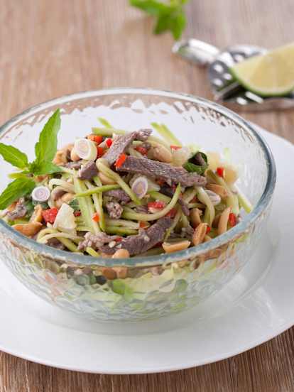 泰式青芒果牛肉沙拉