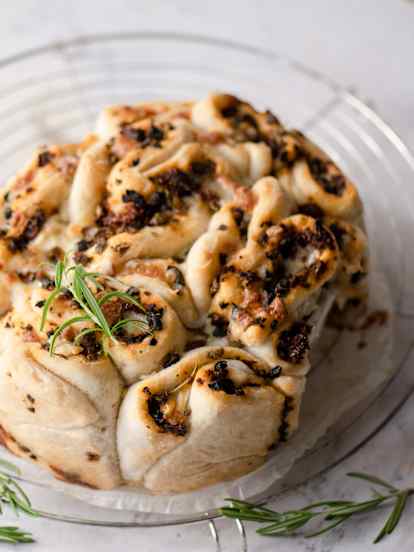 Pain plié méditerranéen sans gluten