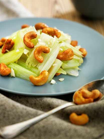 Celery and Cashew Nuts