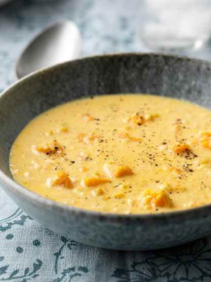 Sweet Potato and Corn Chowder