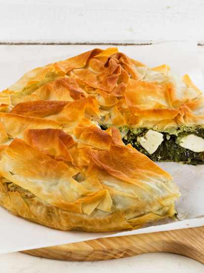 Griekse Spinazietaart (Spanakopita)