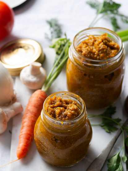 Πάστα ζωμού λαχανικών