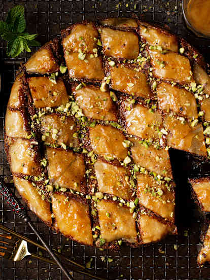 Baklava de chocolate - Turquía
