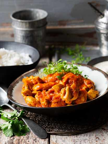 Frango cremoso indiano (butter chicken)