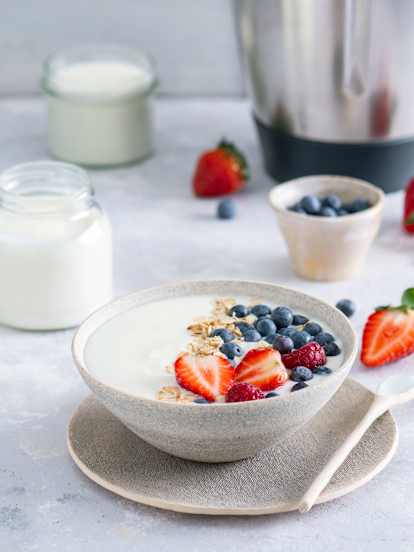 Natural yoghurt (mixing bowl method)