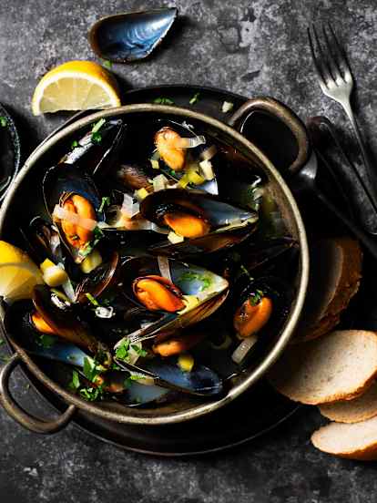 Mussels Mariniere
