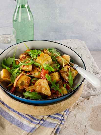 Panzanella - Sommerlicher Brotsalat