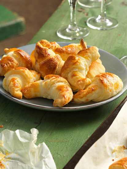 Schinken-Käse-Kipferl