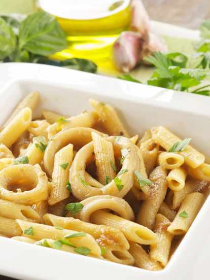 Pasta con calamares