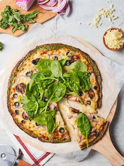 Gluten-Free Veggie Pizza Crust