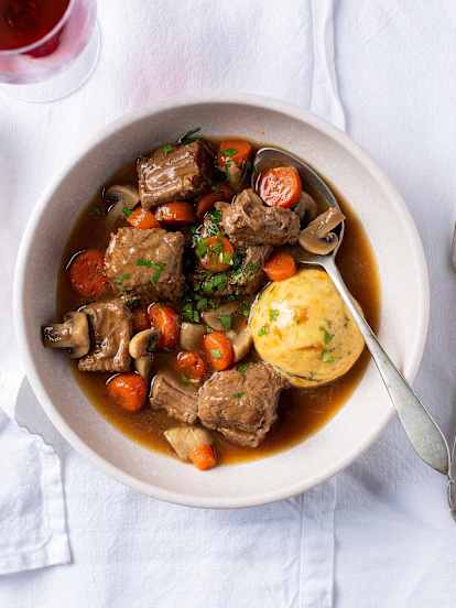 Estofado de ternera con cerveza