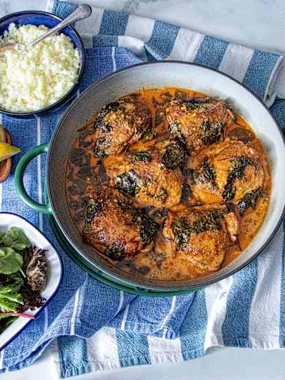 Lala's creamy lemon butter chicken