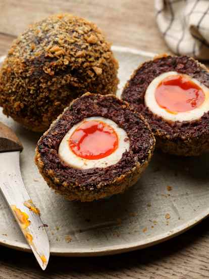 Black Pudding Scotch Eggs