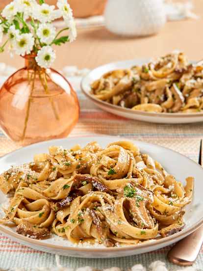 Mushroom Fettuccini
