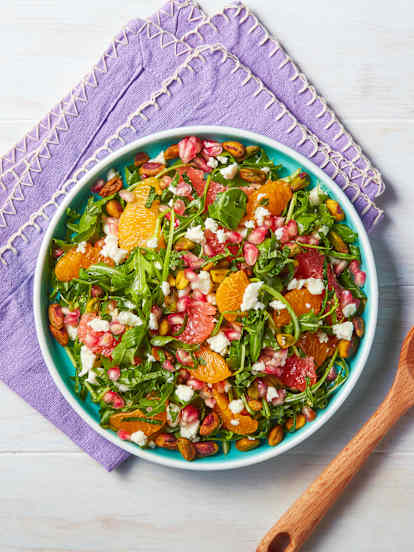 Salade d'agrumes à la vinaigrette à la menthe