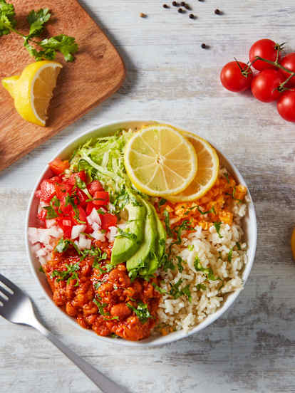 Chili sin Carne Bowl