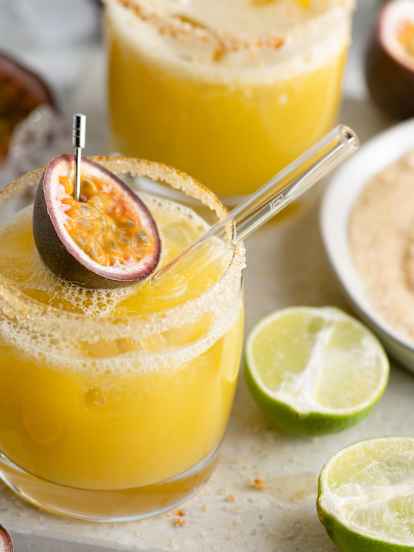 Mojito sem álcool de maracujá